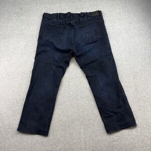 Polo Ralph Lauren Jeans Mens 46x30 Blue Dark Wash Straight Authentic Dungarees